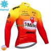 St Michel Auber 93 Mavic Cykeltrøje Viter Thermal Fleece 2024